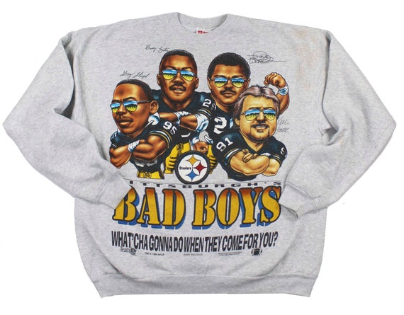 Vintage Steelers Bad Boys Sweatshirt / Big Head / NFL Crewneck / American  Football / Superbowl / Big Head Graphic / XL - Etsy