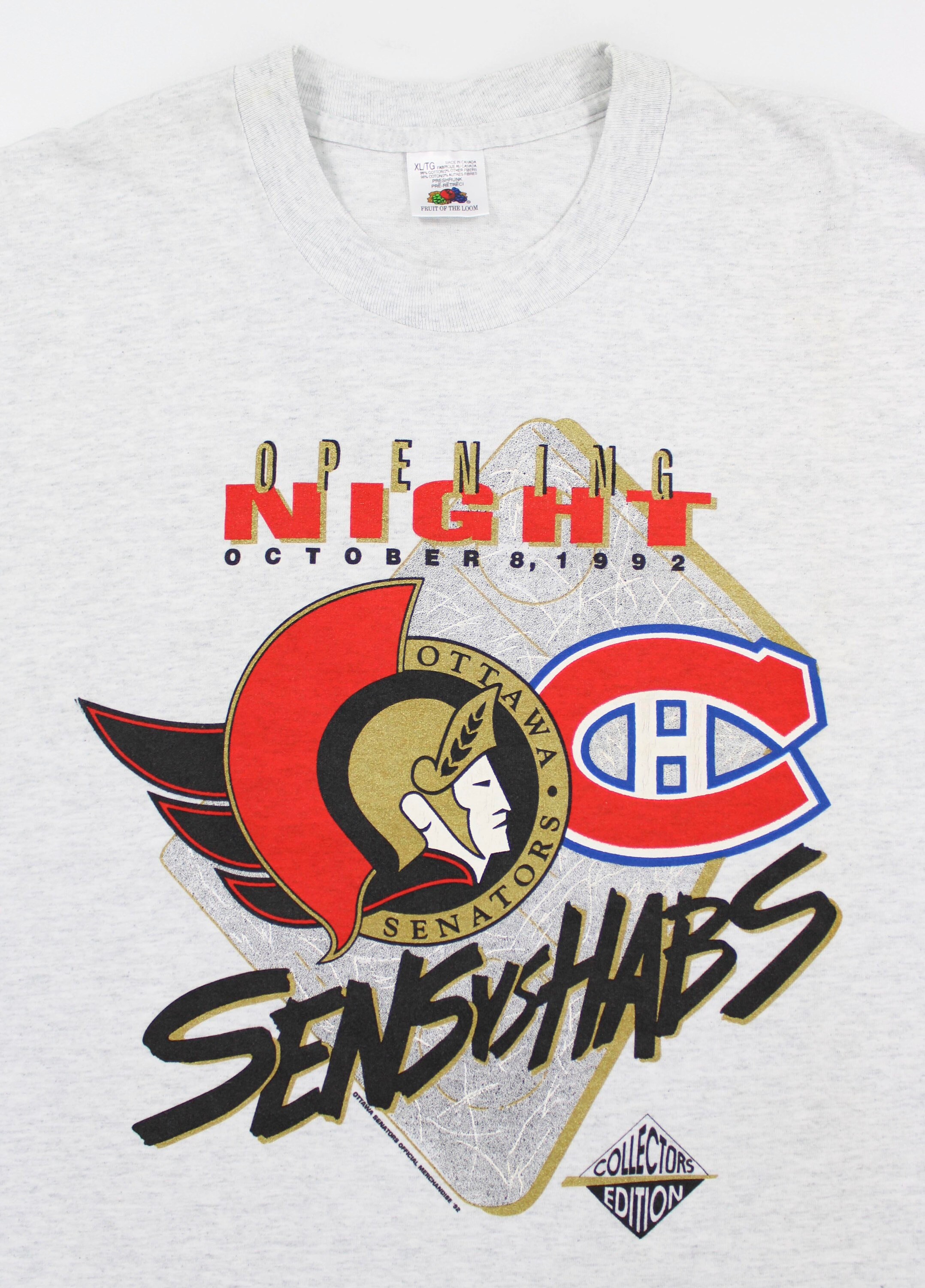 Montreal Canadiens Tshirt / Vintage NHL Hockey Tee / Athletic Etsy Canada