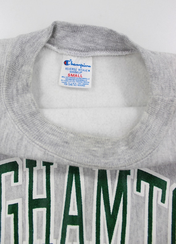 Vintage Binghamton Varsity Sweatshirt / Vintage Binghamton Vintage Binghamton Varsity Sweatshirt / Vintage Binghamton