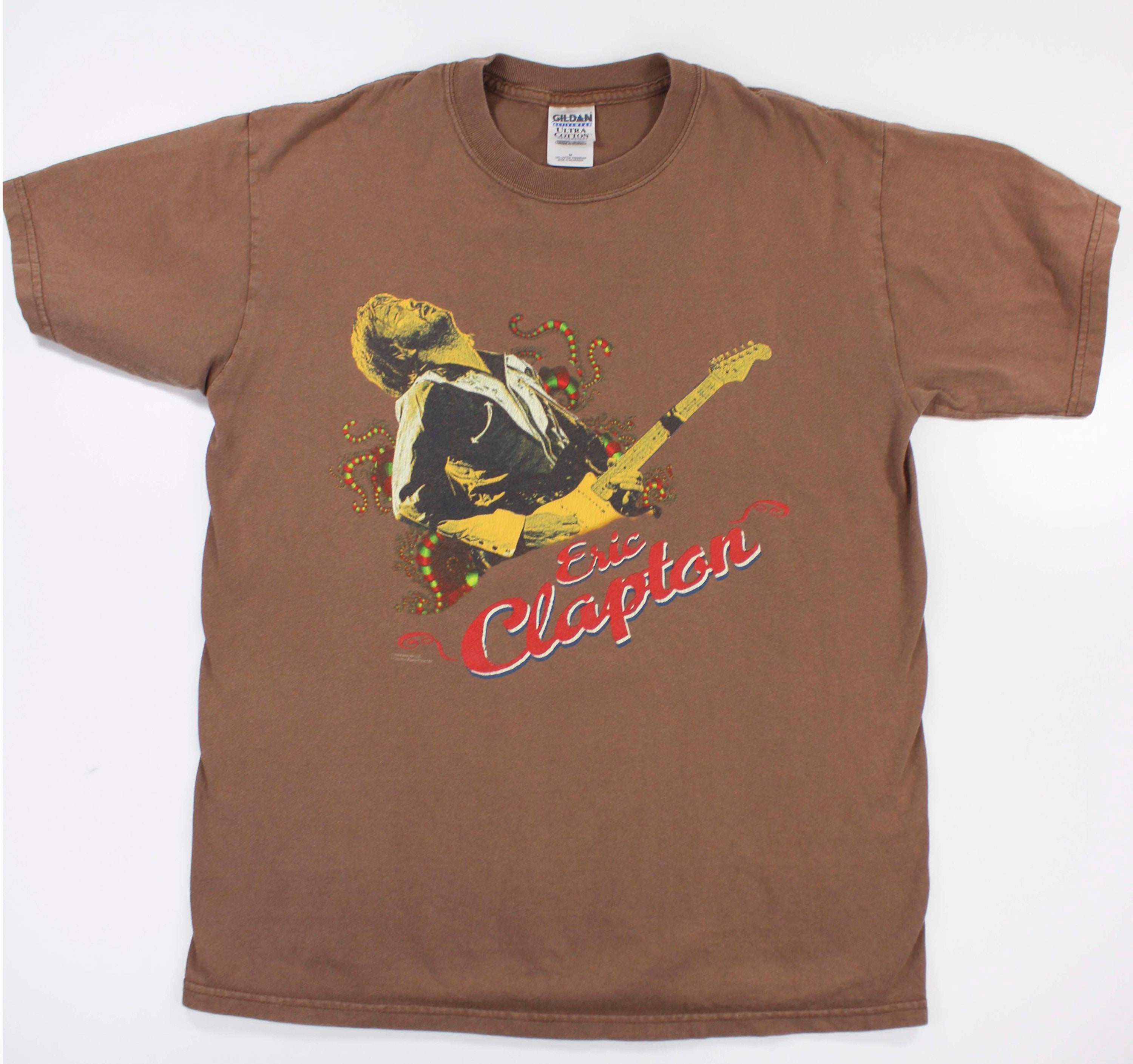 レア90's \"DEAD STOCK\" Eric Crapton T-Shirt 1992 Tour Eric Clapton Vintage 90s Band T-Shirt Made in USA