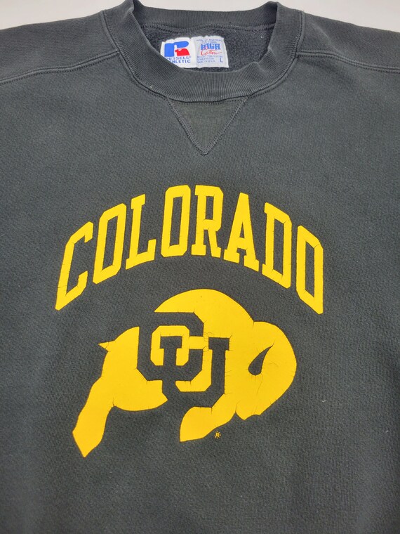 Vintage Colorado Buffalos Sweatshirt / NCAA Footb… - image 2