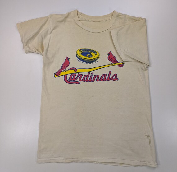 80s St. Louis Cardinals Baseball Raglan t-shirt Youth Small - The