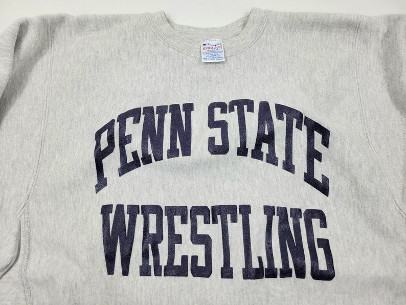 Vintage 90s PENN State Wrestling Sweatshirt / Vintage Etsy UK