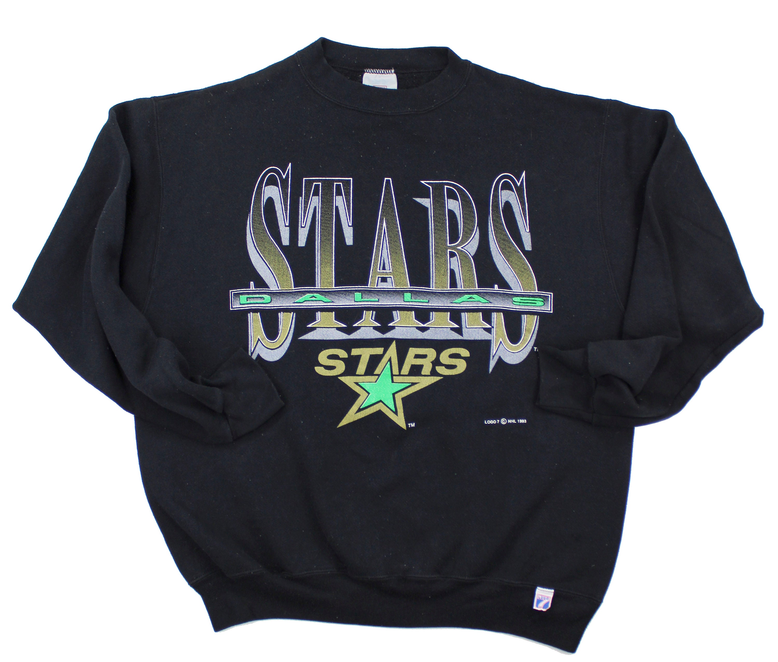 Dallas Stars Sweatshirt Vintage NHL Hockey Sweater Athletic
