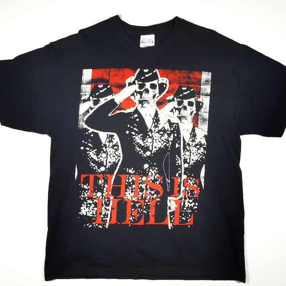 This Is Hell punk metal hardcore tour shirt