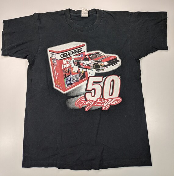 Vintage 90s Greg Biffle 50 F150 Large L Ford Truck Racing Florida  