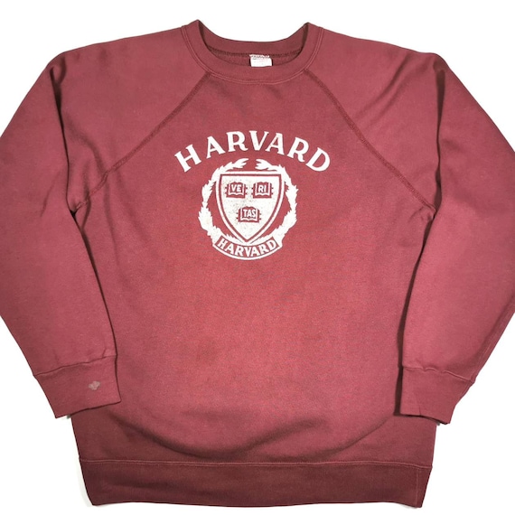 Vintage 70s 80s Champion Harvard Varsity Sweatshirt c… - Gem