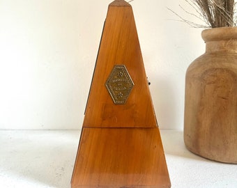 Vintage Wood Metronome de Maëlzel // As Found