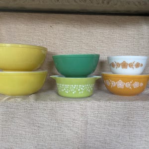 60's pyrex bowls - Etsy 日本