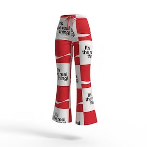 70s Coca Cola Pants - Etsy