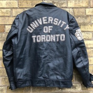 uoft leather jacket