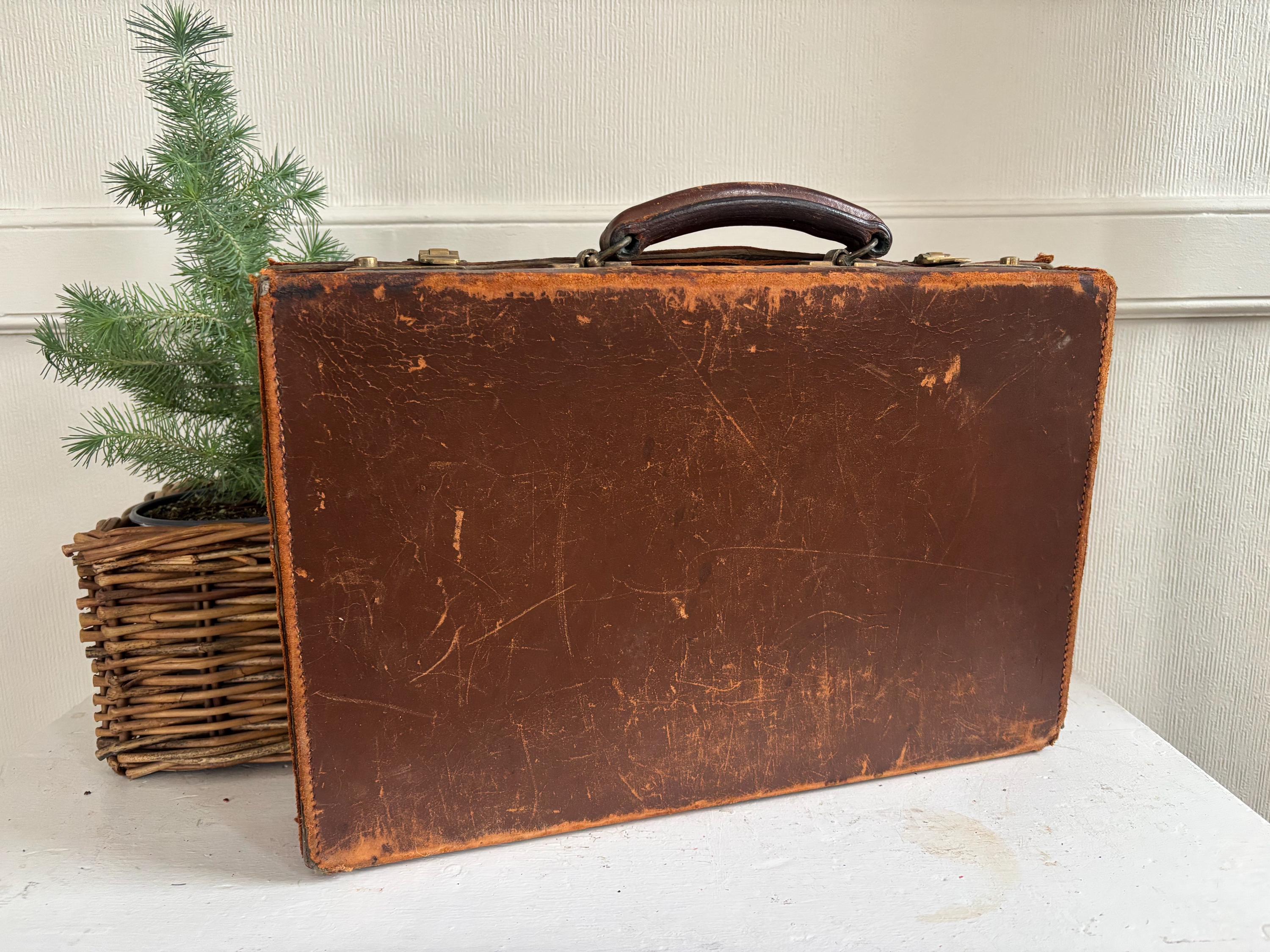 1930s Briefcase - Etsy