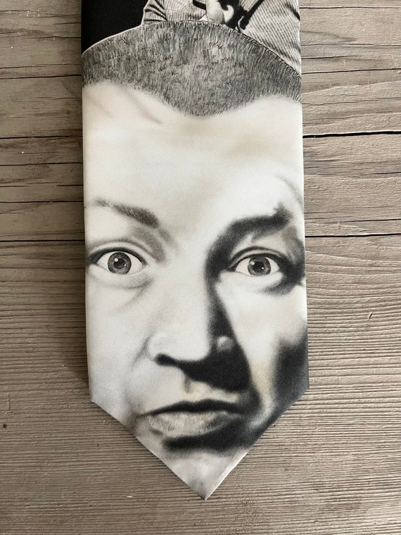 Vintage Three Stooges Curly Necktie by Ralph Marl… - image 2