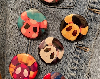 Rain World Slugcat Pins