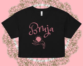 Top corto Bruja, camisa Bruja, camisas de bruja, halloween, camisetas de bruja, camisa de halloween, camisa de bruja, camiseta de bruja, camisa wicca, regalo de bruja