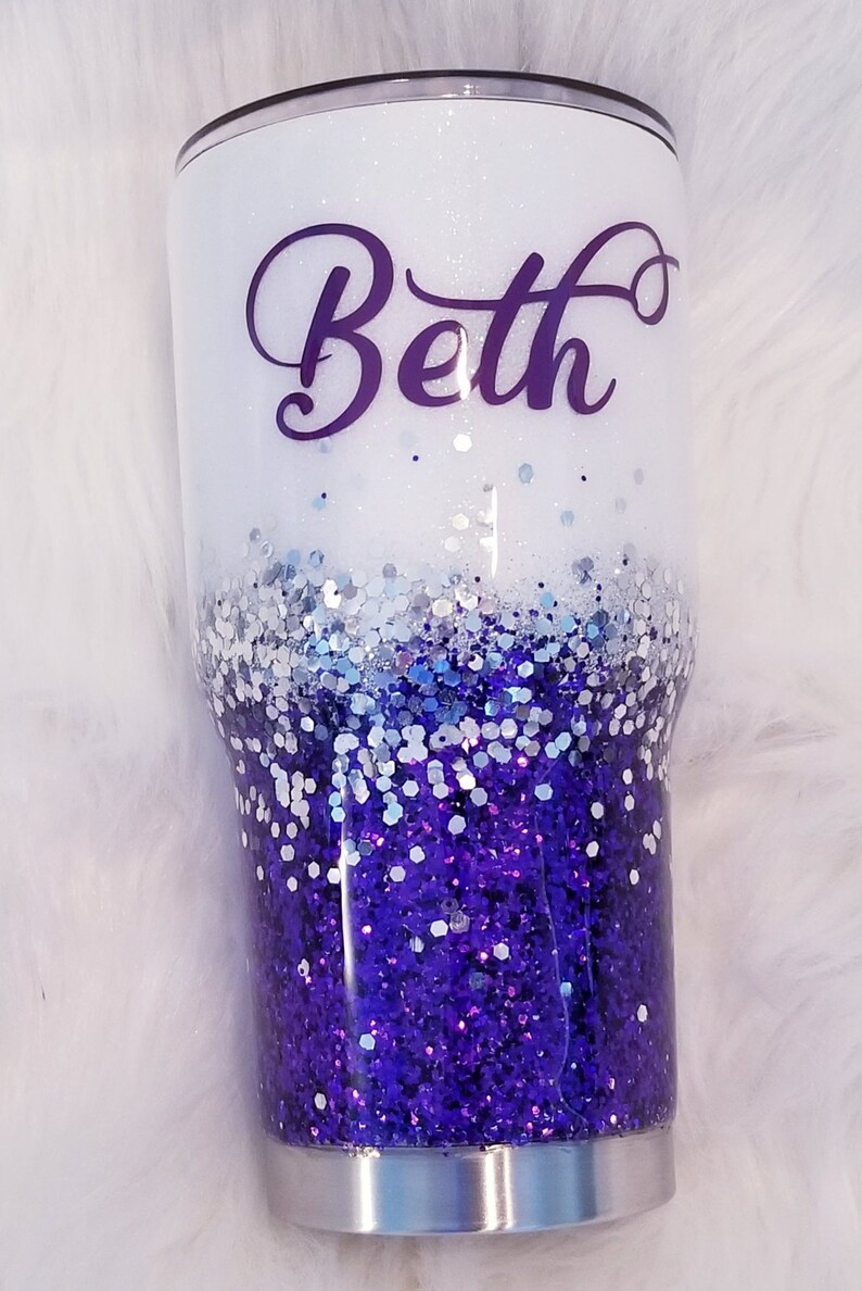 Glitter Tumbler / Stainless Steel Tumbler / Throw Kindness Etsy