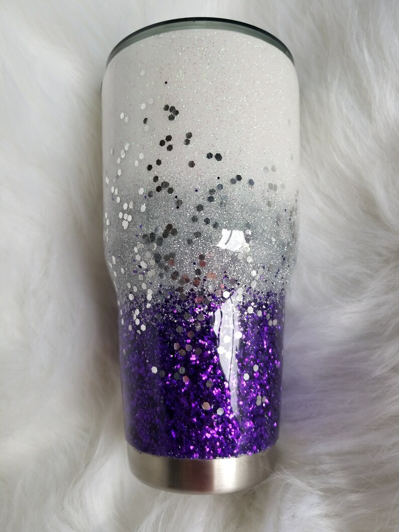 Glitter Tumbler / Stainless Steel Tumbler / Throw Kindness Etsy
