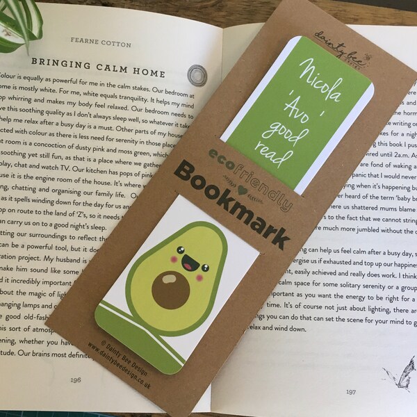 Bookmark Plastic Etsy