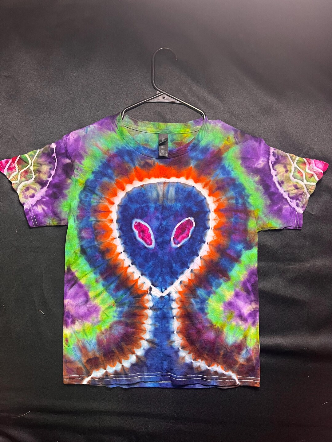 Youth Tie Dye Alien Shirt, Tie Dye Shirt, Alien Tie Dye - Etsy