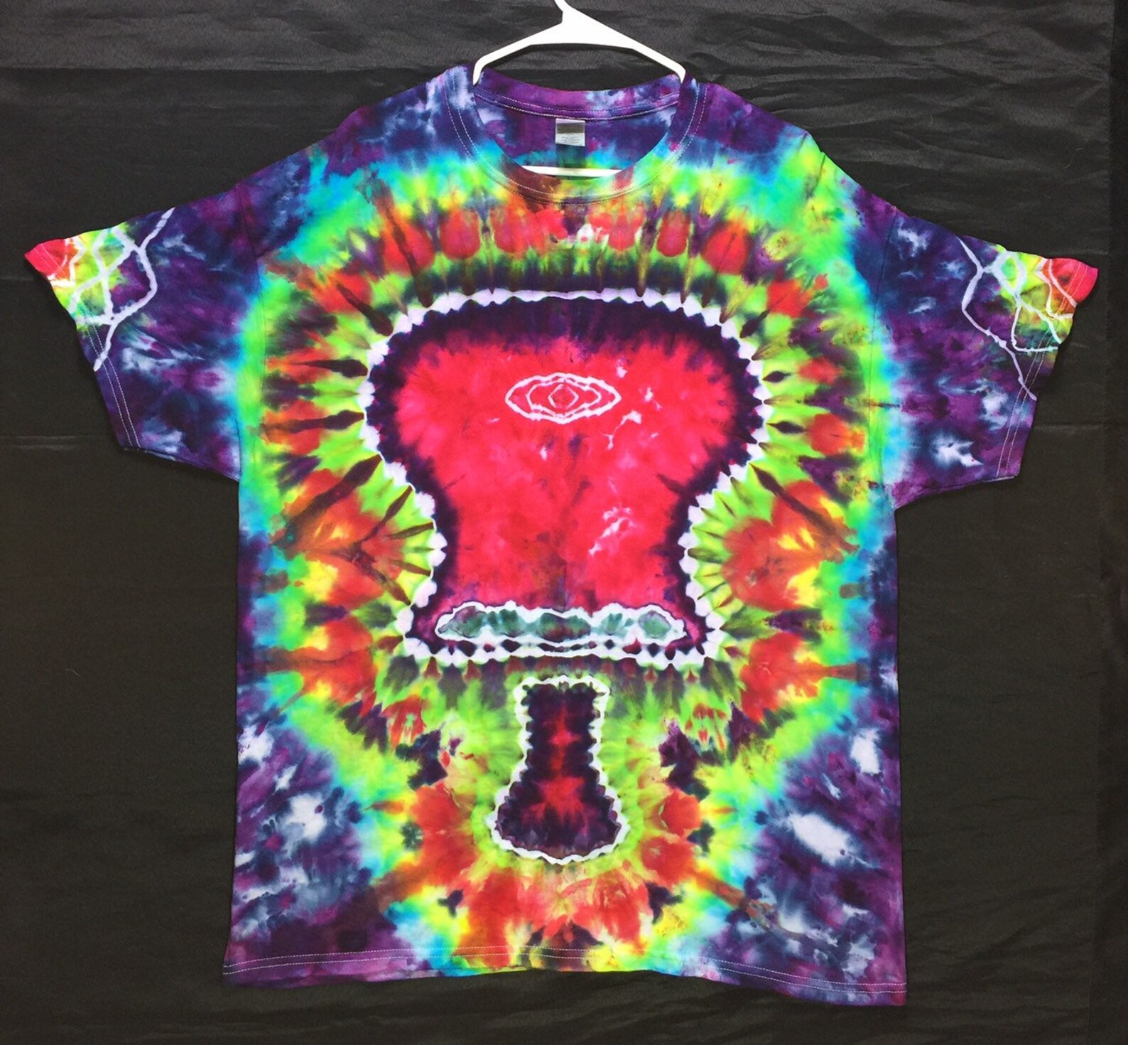 Tie Dye Mushroom Shirt Tie Dye Shirt Psychedelic Clothing - Etsy Israel