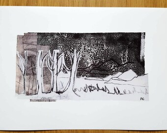 Highland Forest - A4 Print - Scotland