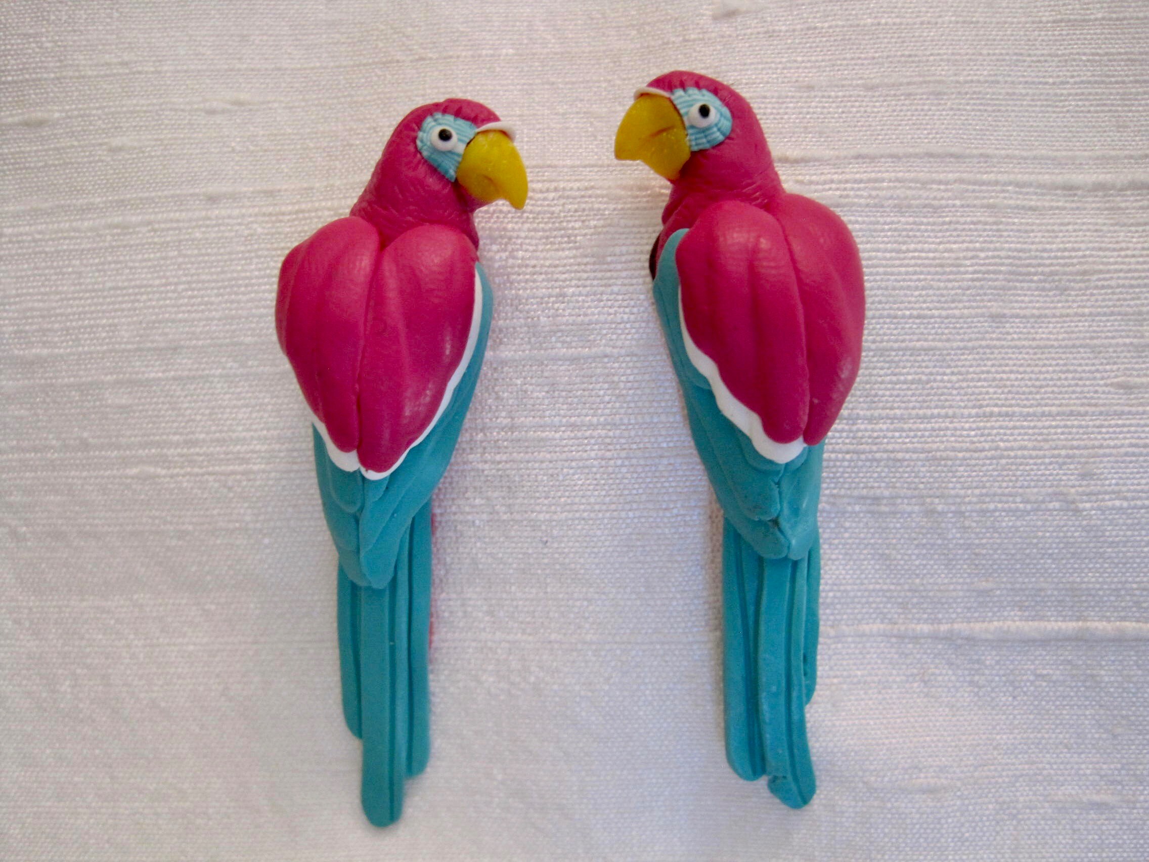 Macaw Earrings Etsy Canada