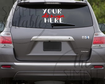 Download Car Window Mockup Etsy