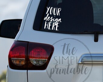 Rear Window Mockup Etsy