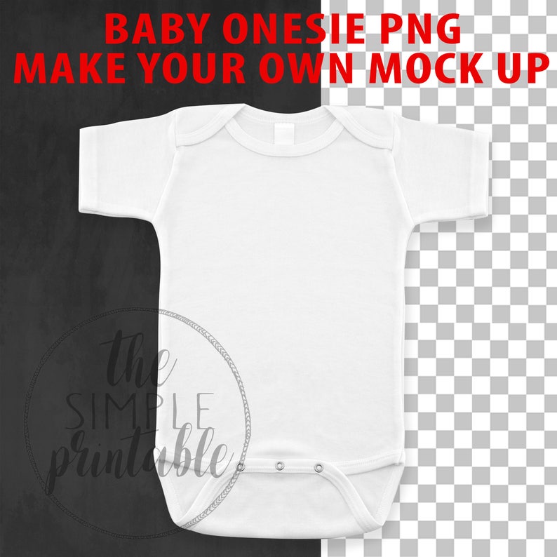 Download Blank White Baby Onesie PNG file baby clip art Baby Mock ...