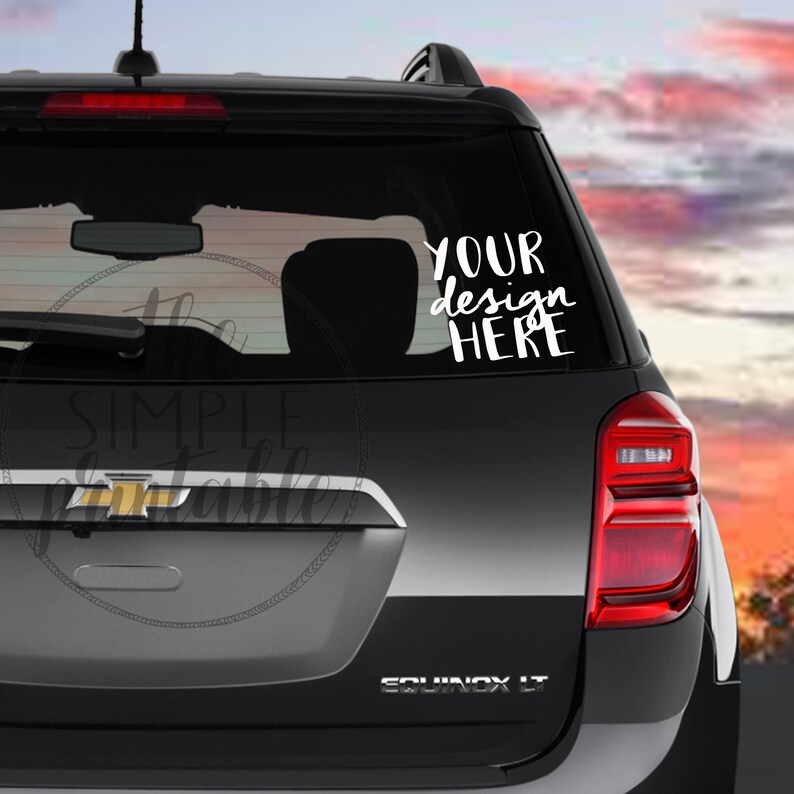 Download MEGA PACK Car decal mockup styled mockup SVG mockup vinyl ...