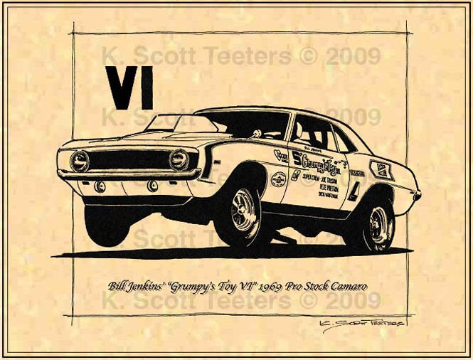 Carro Chevy Nova 1966 - Grumpy's Toy 3 Em 1 772 - AMT