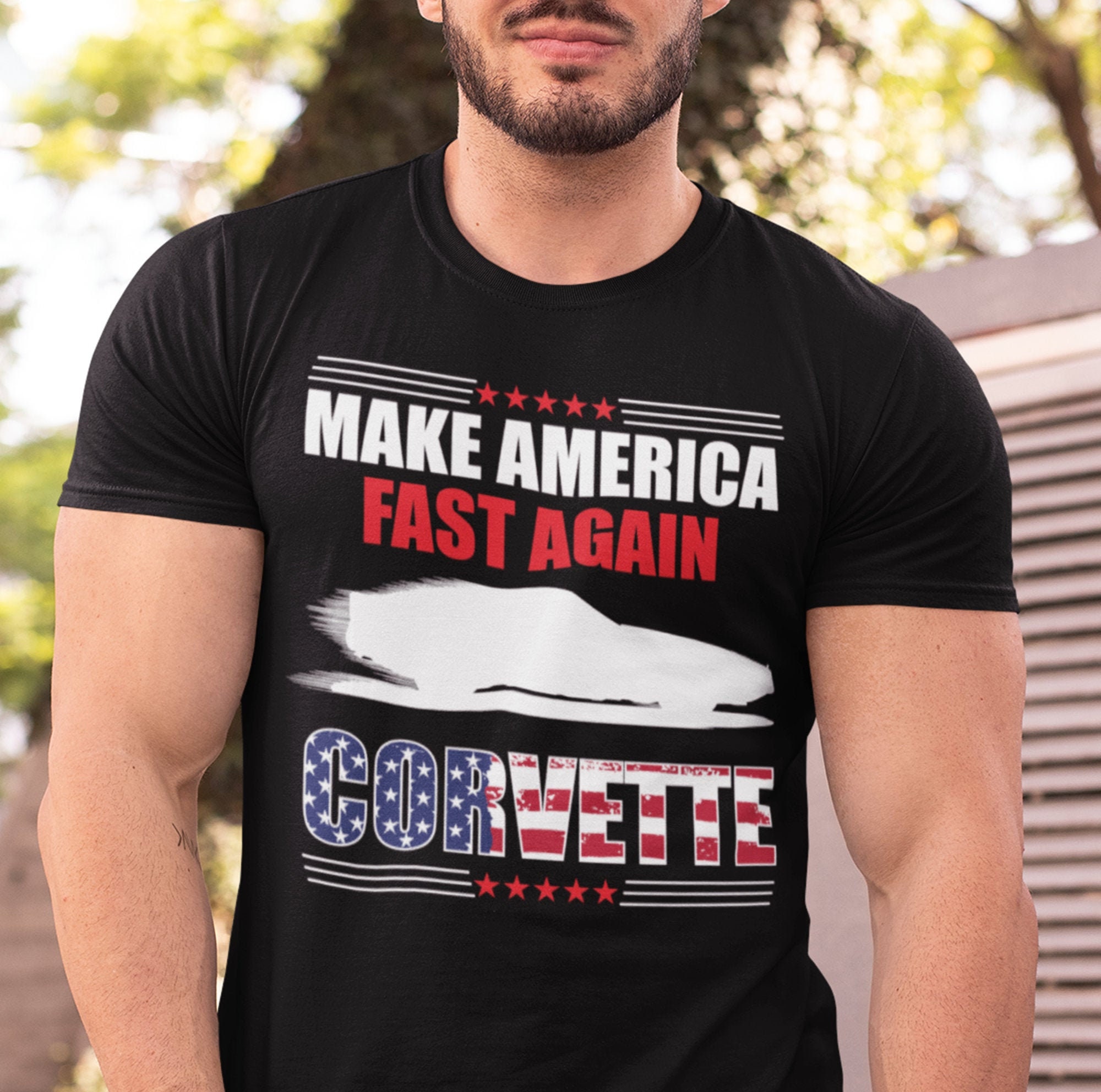 C4 Corvette Make America Fast Again T 