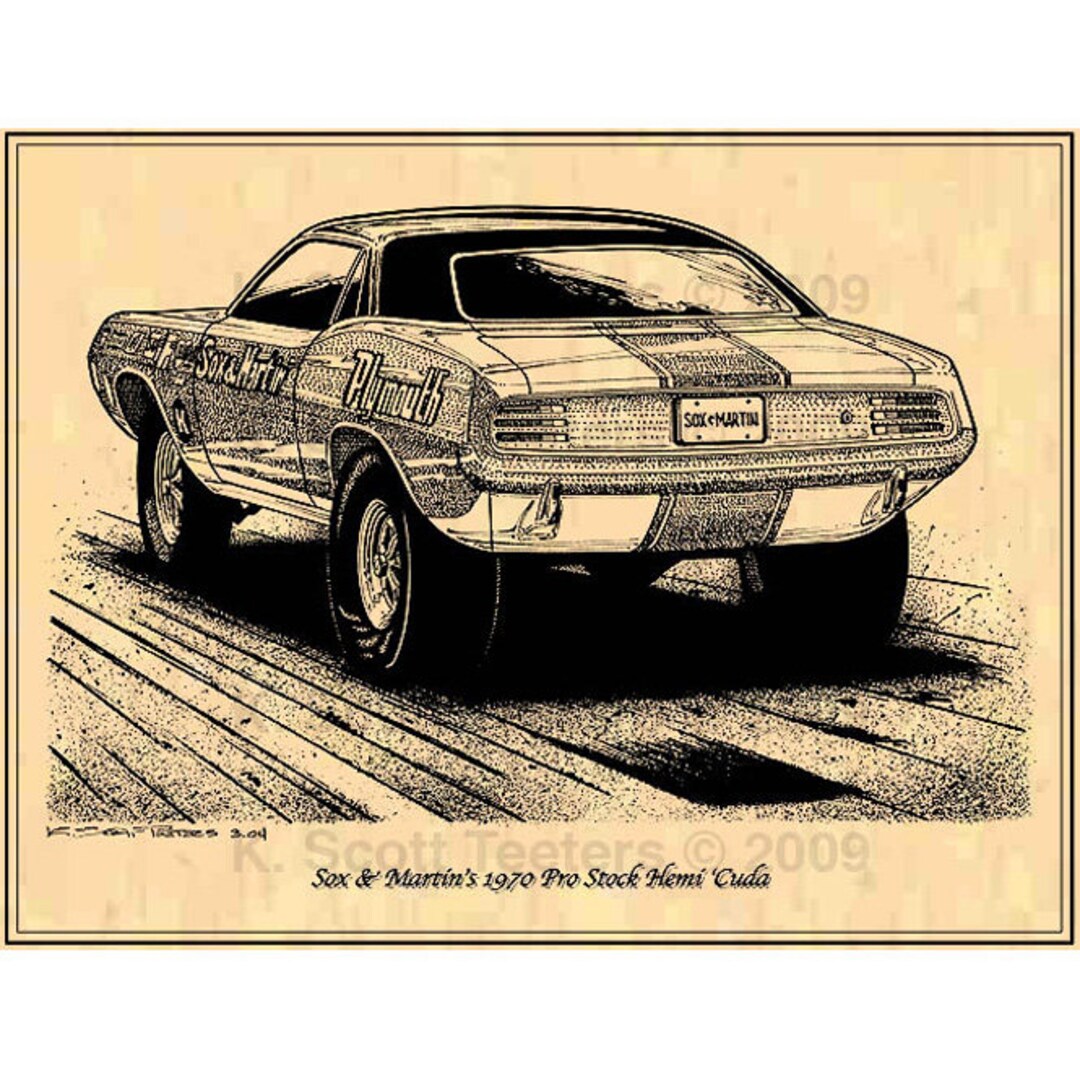 c*n様 Mopar 1970 Barracuda Sox & Martin 1970 Plymouth Hemi Cuda Sox & Martin Drag Car For Sale At