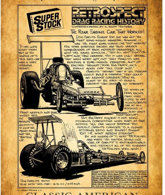 Don Garlits Swamp Rat XVI 1971 Top Fuel Rear-engine Dragster