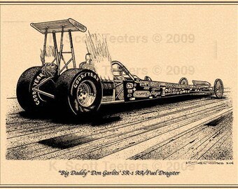 ☆【未開封】レベル・Don Garlits '74 Dragster 1/25 Don Garlits Swamp Rat XXX Rear Engine Dragster 1/25