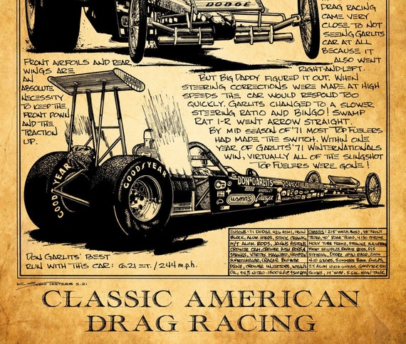 Don Garlits Swamp Rat XVI 1971 Top Fuel Rear-engine Dragster