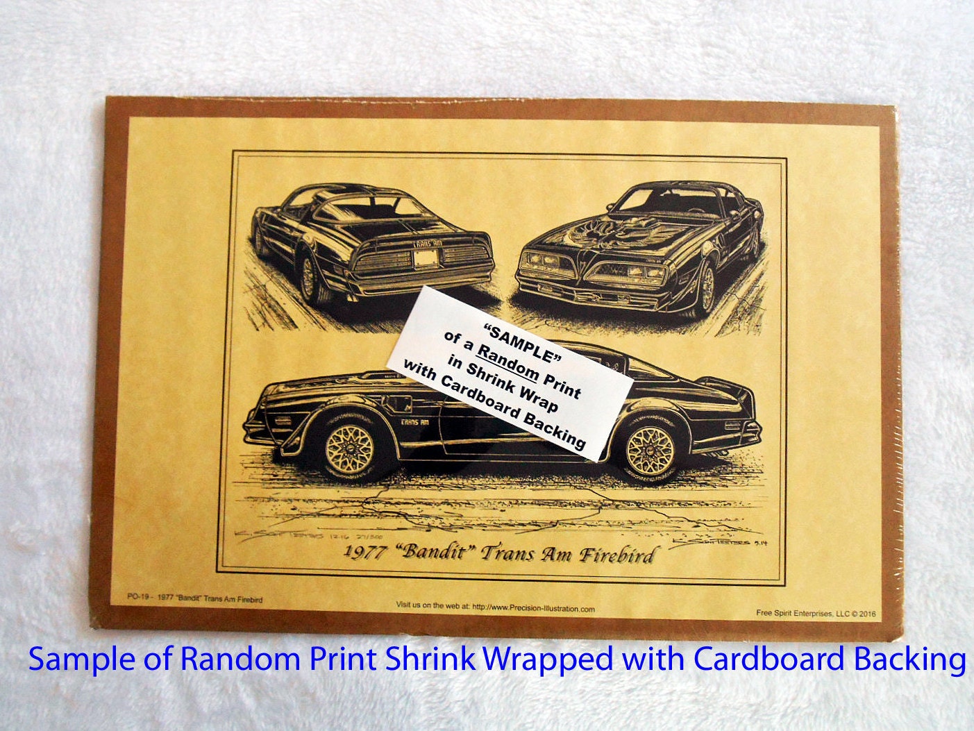1959 Stingray Racer-color Corvette Car Print, Bill 1959 Stingray Racer-color Corvette Car Print, Bill