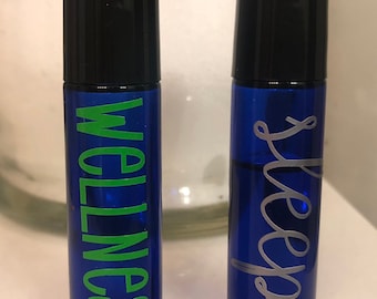 Calcomanías para botellas con rodillo de 10 ml