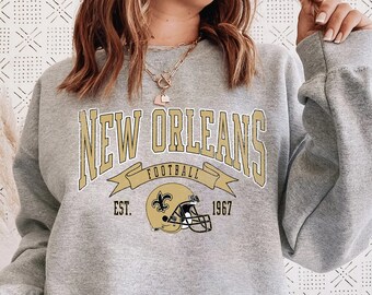 New Orleans Saints Sweatshirt - Etsy