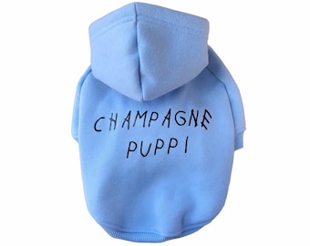 Blue Dog Hoodie || Dog Clothes || Ready to Ship || Dog Sweatshirt || Dog Hoodies || Small Dog || Warm Dog Clothes || Dog Streetwear ||