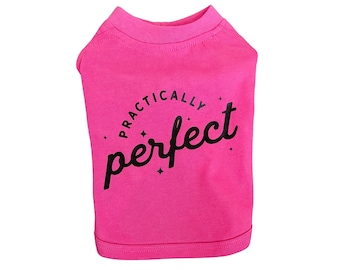 Pink Dog Tshirt | Hond Top | Pet Kleding | Kleine hondenkleding | Katoenen | Cute Dog Tee | Hondenmode |