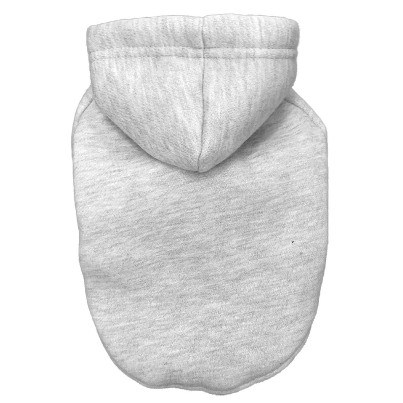 Grey Dog Hoodie Dog Clothes Black Grey Dog Etsy