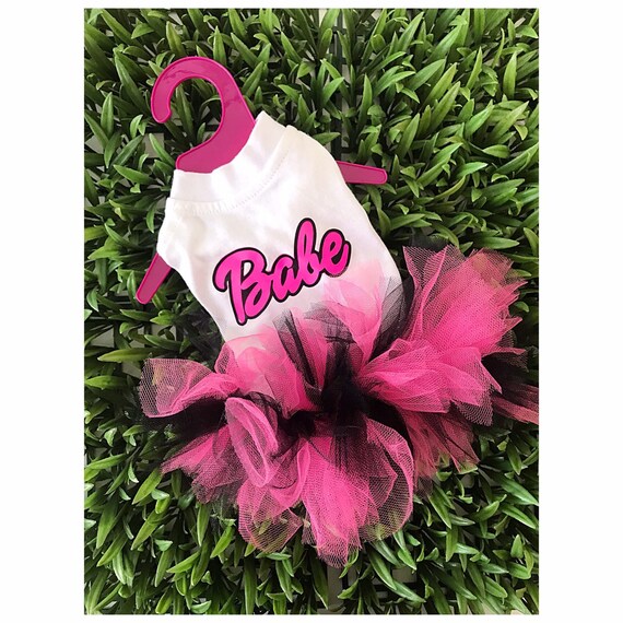 Dog Dress Pink Dog Dress Dog Clothes Dog Tutu Dog Etsy