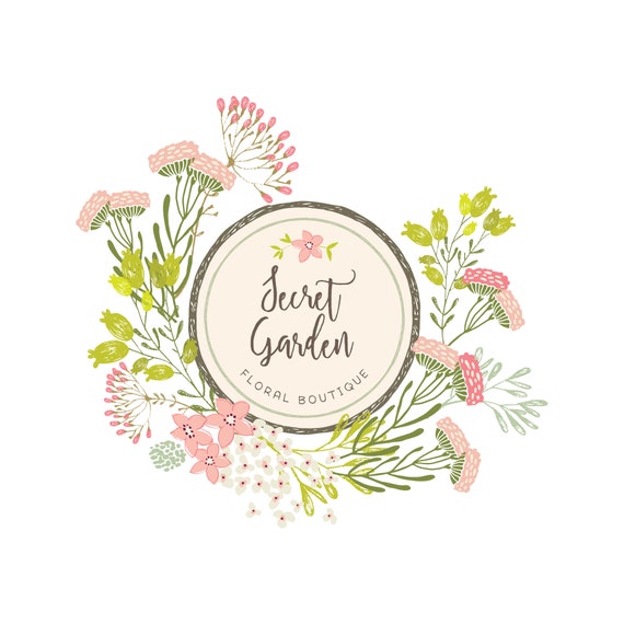 Photography Logo Floral Logo Garden Logo Nursery Branding ...