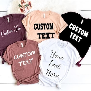 Custom Shirt, Custom T-Shirts, Personalized T-shirt, Personalized Shirt, Custom Shirt Printing, Custom Shirt for Women, Ocean2022 image 1