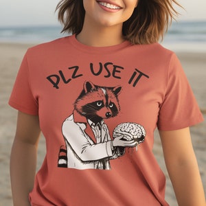 Funny Brain Shirt, Plz Use It Brain Shirt, Use Your Brain Shirt, Stupid Shirt, Brain Shirt,Funny Brain Gift,Aa122