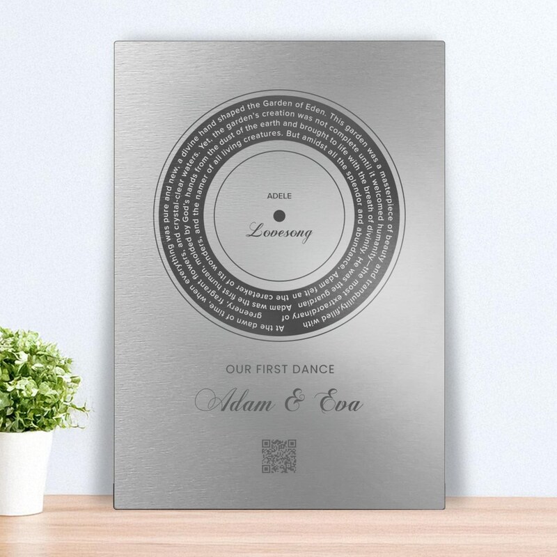 First Dance Lyrics - Etsy