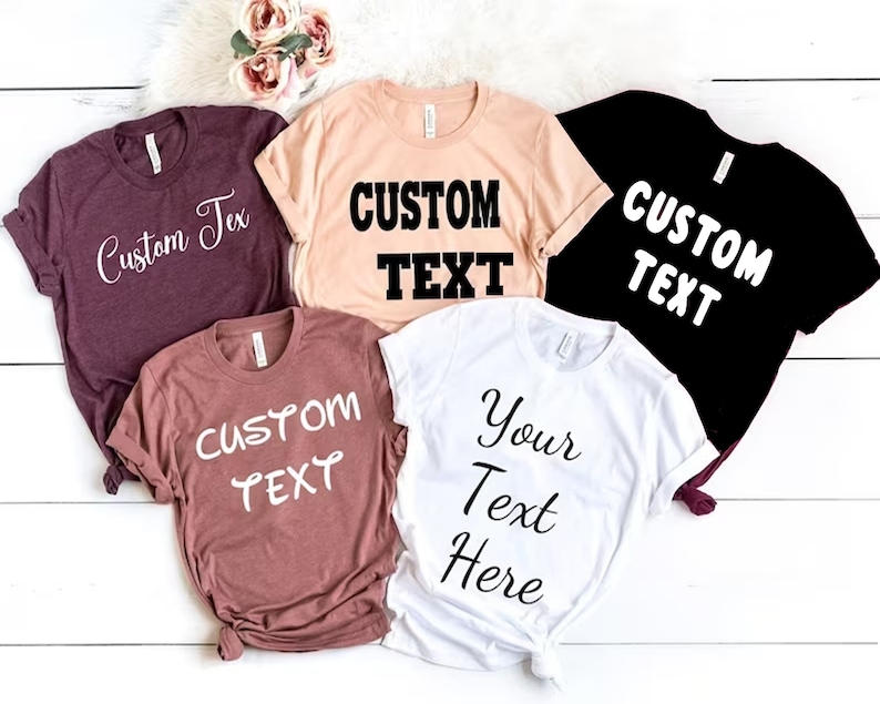 Custom Shirt, Custom T-Shirts, Personalized T-shirt, Personalized Shirt, Custom Shirt Printing, Custom Shirt for Women, Ocean2022 image 1