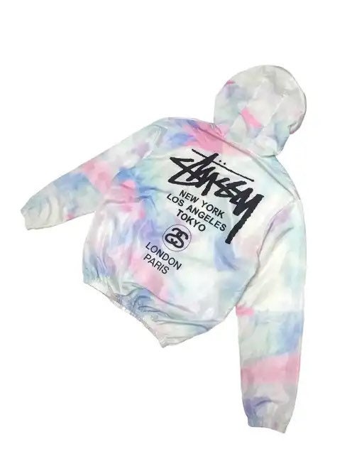Stussy verna sale tie dye hoodie