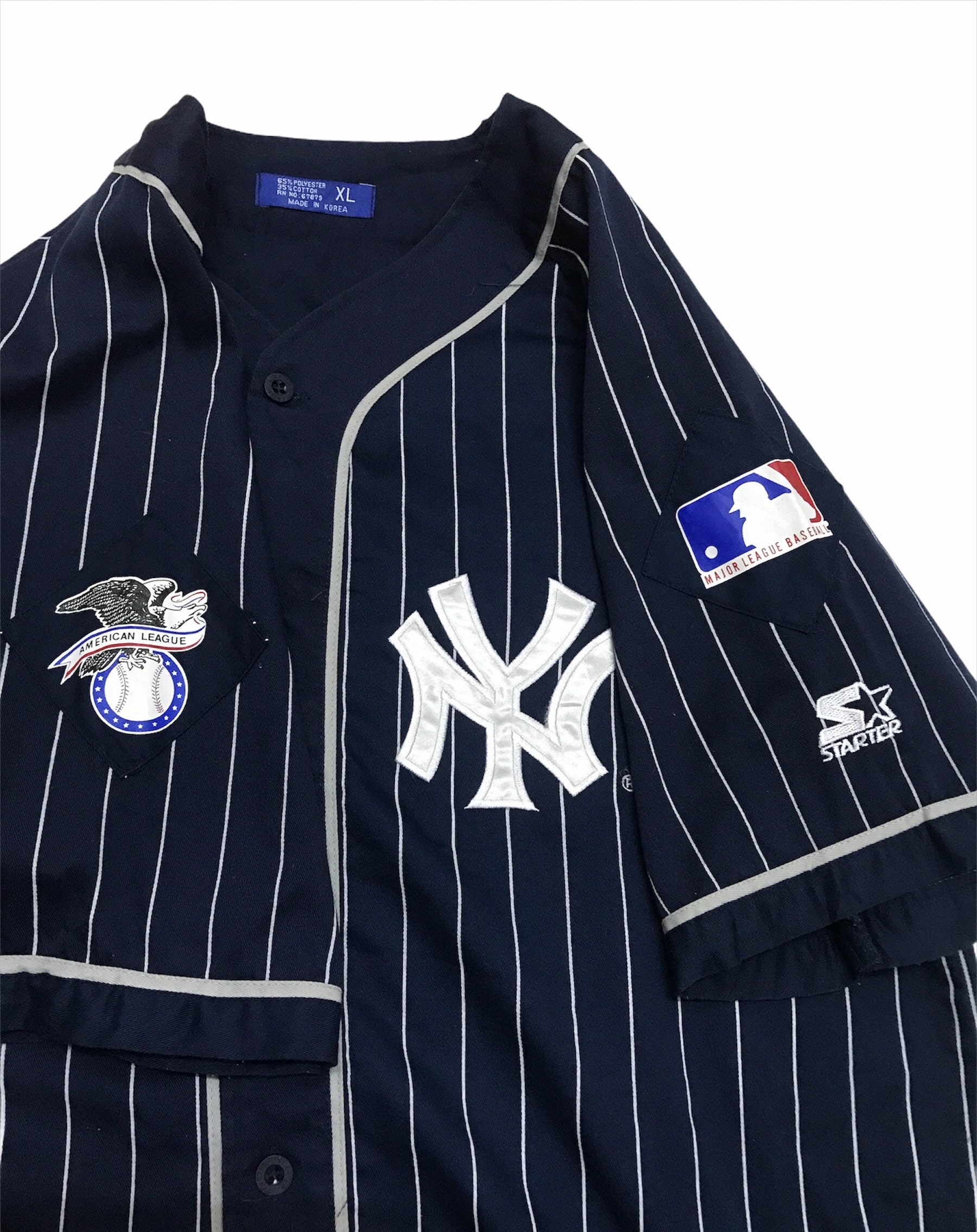 Vintage New York Yankees Starter Jersey MLB American League Etsy